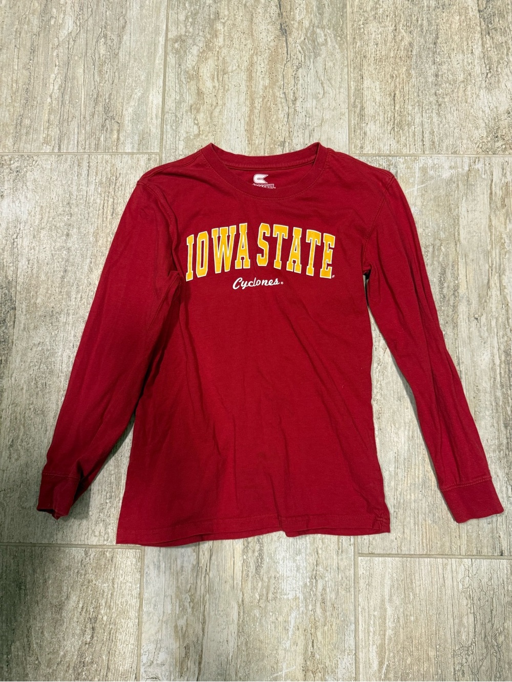 Iowa State Cyclones Long Sleeve Tee - Cardinal Red